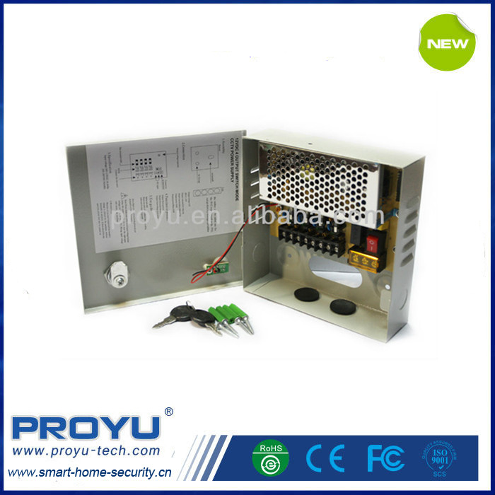 ホット4チャンネルdc12v3a cctv電源ボックスでac入力110ボルトまたは220ボルトPY-12V3A4C-スイッチング電源問屋・仕入れ・卸・卸売り