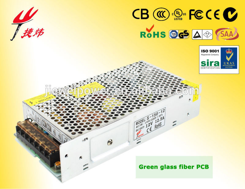 Led良い品質150ワットスイッチモード電源24ボルトでemc、lvd、rohs認証-スイッチング電源問屋・仕入れ・卸・卸売り