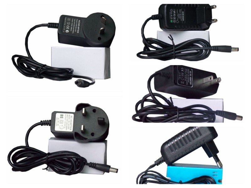 売れ筋12v/1aacdcアダプタ電源、 さまざまなプラグ付き壁の充電器、 ceulkcsaa承認された-AC/DCアダプター問屋・仕入れ・卸・卸売り