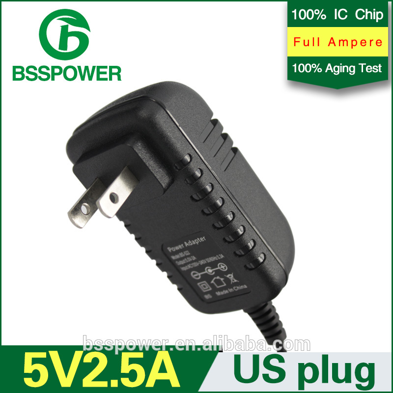 電源アダプタ 5 ボルト 2.5a 5 ボルト アンペア米国プラグ ルータ充電器-AC/DCアダプター問屋・仕入れ・卸・卸売り