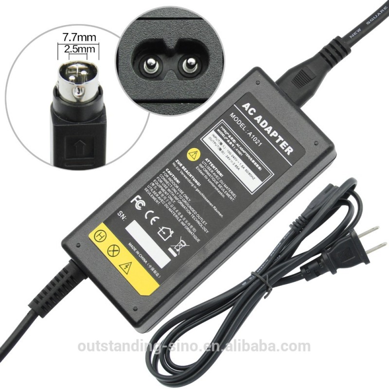 ノートパソコンの電源充電器ac 100-240ボルトアダプタ24ボルト2.65a 7.7 × 2.5ミリメートル用アップル-AC/DCアダプター問屋・仕入れ・卸・卸売り