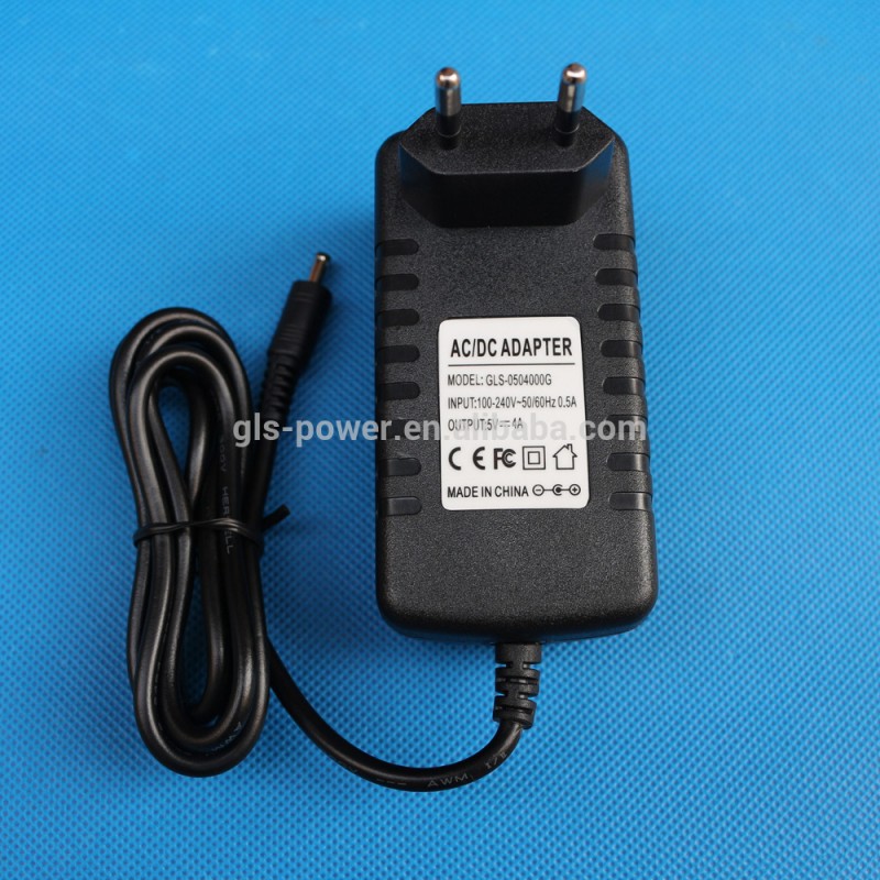 壁のプラグのタイプの5v4aac/dc電源アダプタ、 壁プラグ4000ミリアンペアledドライバ-AC/DCアダプター問屋・仕入れ・卸・卸売り