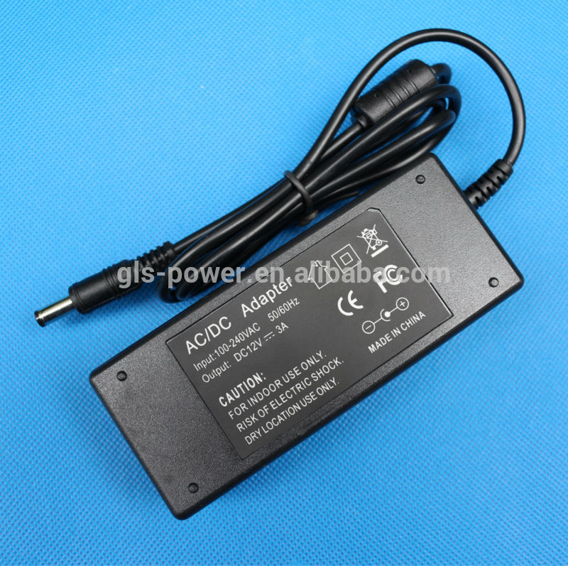 中国製acアダプタ出力12v3a入力100-240vled照明のための-AC/DCアダプター問屋・仕入れ・卸・卸売り
