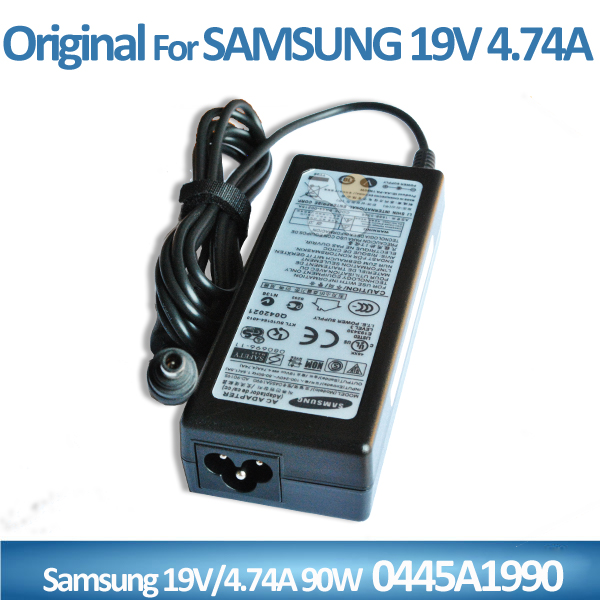 ホット90ワット充電器ノートパソコン用サムスンポータブルラップトップ充電器19ボルト4.74a 5.5*3.0ミリメートル0445A1990-アダプター問屋・仕入れ・卸・卸売り