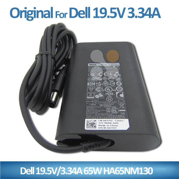 メスコネクタ用acアダプタdellのラップトップ充電器65ワット19.5ボルト3.34a HA65NM130-アダプター問屋・仕入れ・卸・卸売り
