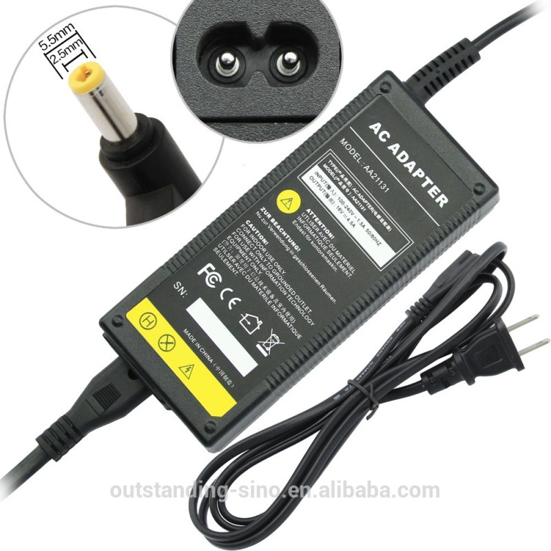 16ボルト4.5a 5.5*2.5ミリメートル72ワットacアダプタ充電器用レノボIBM t30 t40 t41ノートパソコンのoem電力供給-AC/DCアダプター問屋・仕入れ・卸・卸売り