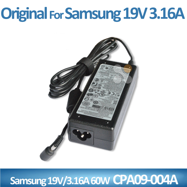 ホットacアダプタ用サムスン60ワット19ボルト3.16a ac dcアダプタ100-240ボルトcpa09-004aで3.0*1.1ミリメートル-アダプター問屋・仕入れ・卸・卸売り