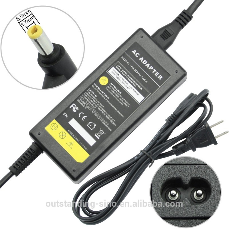 19ボルト3.42aユニバーサルラップトップ充電器アダプタ65ワット用エイサー5315 5630 5735 5920 5.5 × 1.7ミリメートル-問屋・仕入れ・卸・卸売り