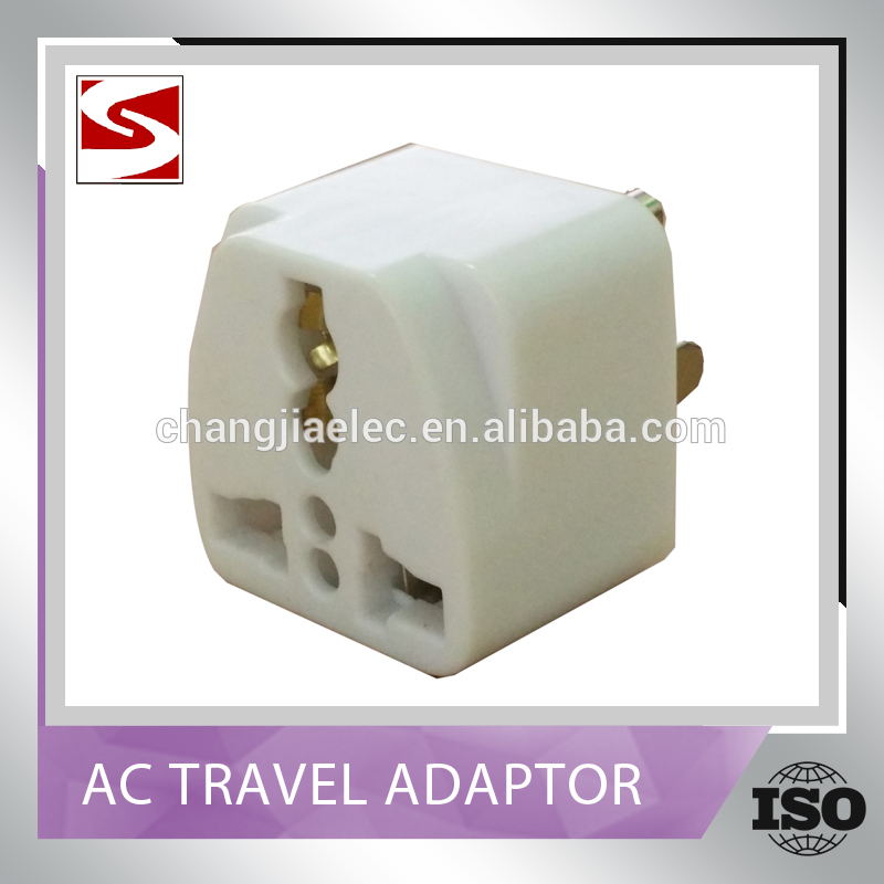 ユニバーサル旅行電源プラグアダプター- 3 pプラグに3 pジャック米国アダプタ-AC/DCアダプター問屋・仕入れ・卸・卸売り