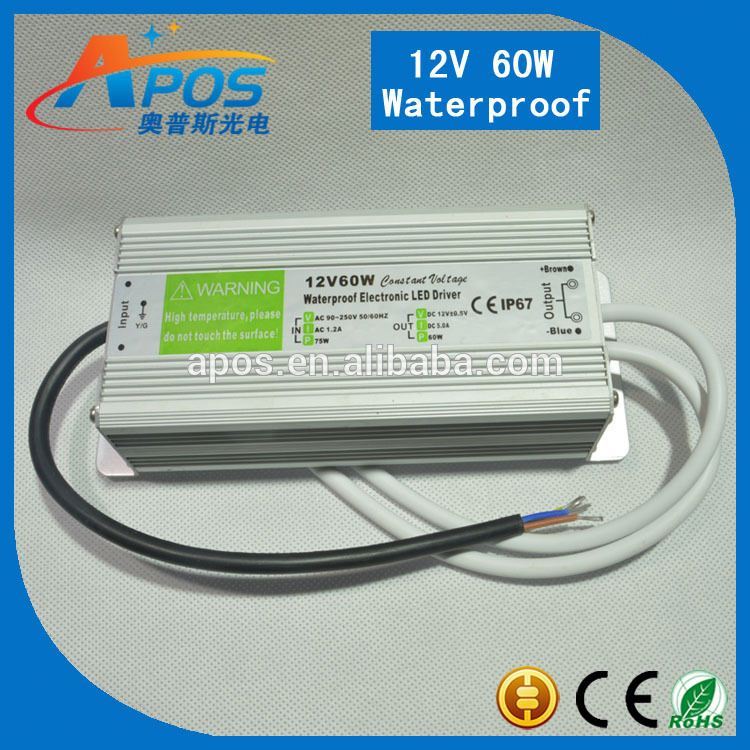 60w12v定電圧トライアック調光対応led電源防水-スイッチング電源問屋・仕入れ・卸・卸売り