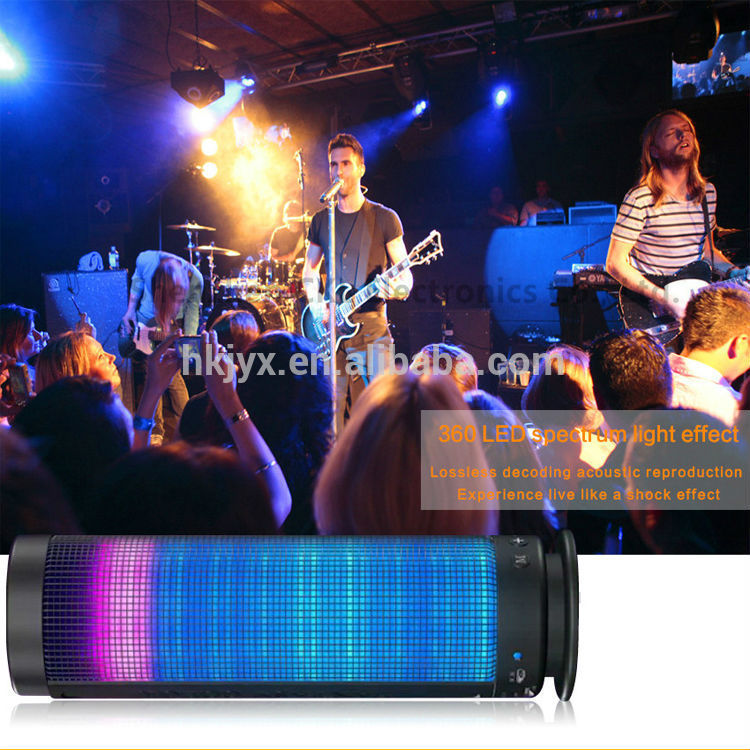 led付きスピーカーpoweful低音ブルートゥース、 ダイナミックoutddorパーティー用ランプの点滅-専門家オーディオ、ビデオ、および照明問屋・仕入れ・卸・卸売り