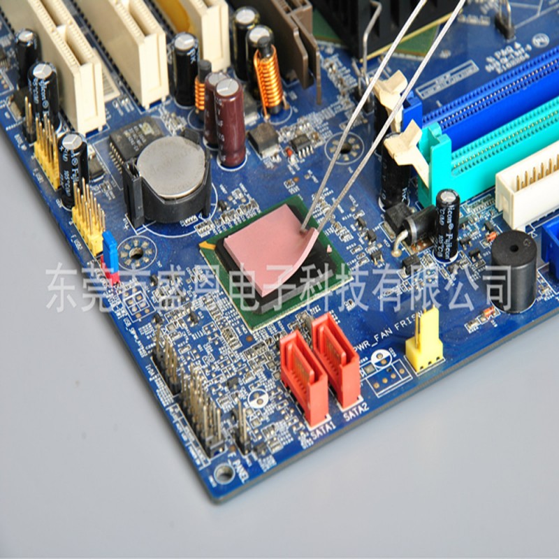 単一のことができまたは両面粘着最高品質のシリコーンの熱伝導シートrdrammoduiesメモリ用パッド-絶縁材、エレメント問屋・仕入れ・卸・卸売り