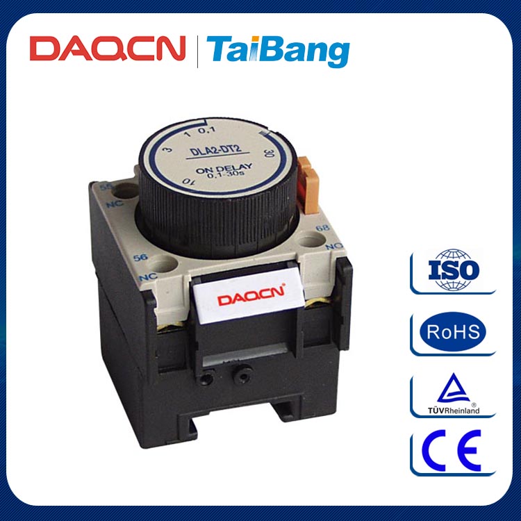 Daqcn新しいタイプDLA2-D遅延タイマー低コストacコンタクタは中国製-接触器問屋・仕入れ・卸・卸売り