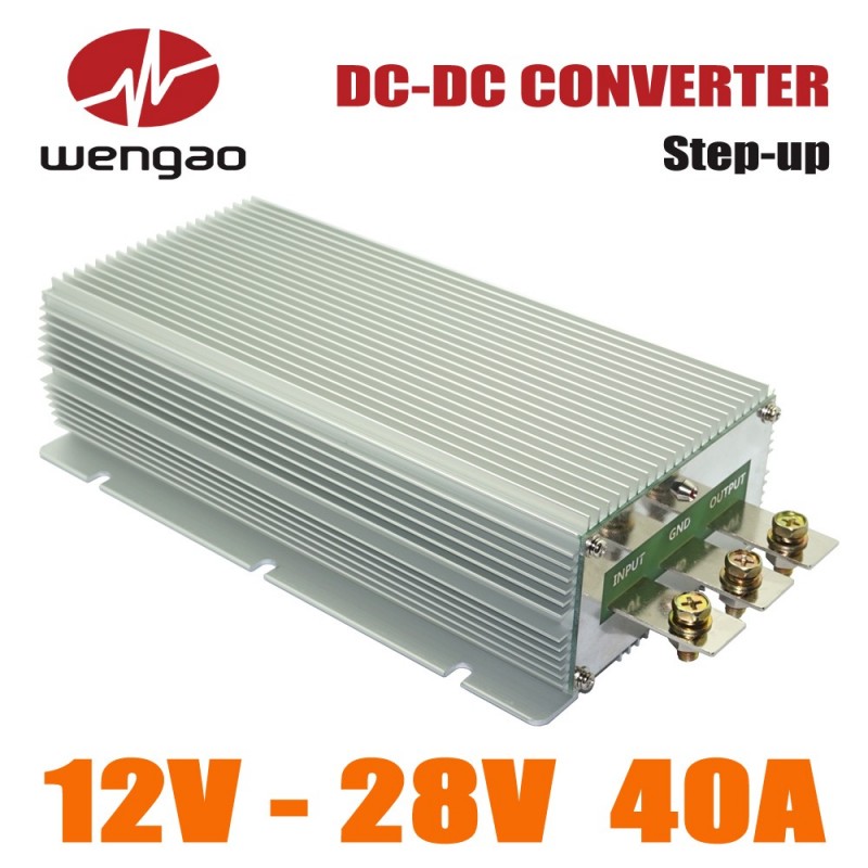 Dcへのdc電圧コンバータ12ボルトに28ボルトのステップアップ電圧レギュレータ40 amp-インバータとコンバータ問屋・仕入れ・卸・卸売り