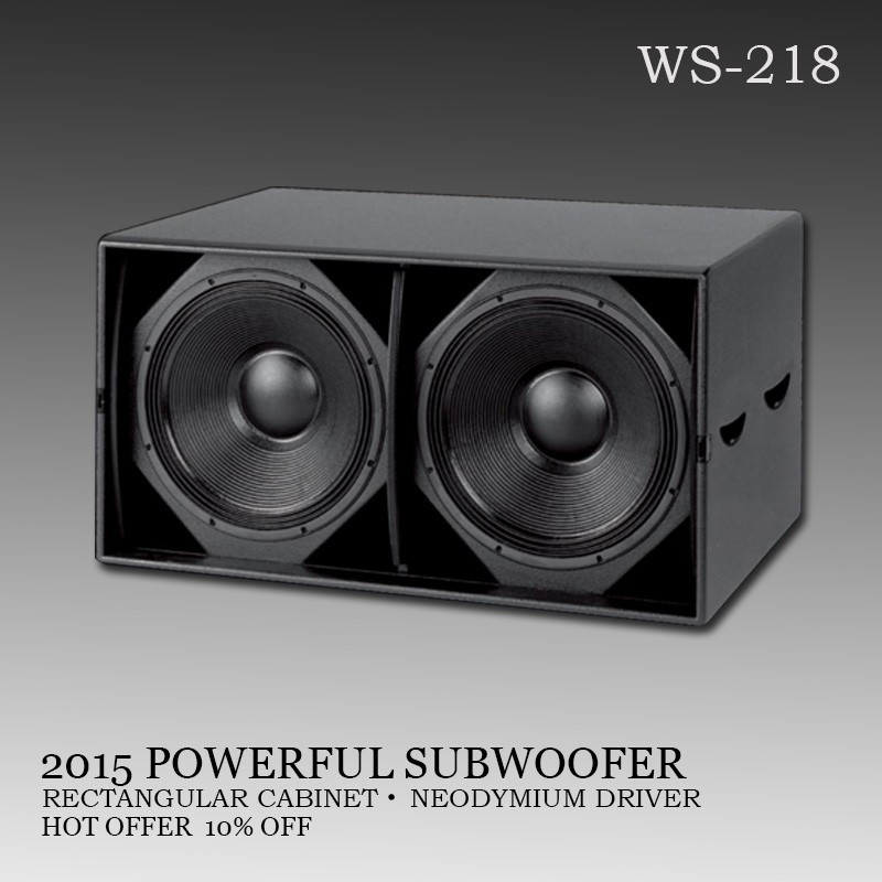 WS-218 サウンド システム プロフェッショナル ステージ オーディオ 18 サブウーファー の スピーカー-専門家オーディオ、ビデオ、および照明問屋・仕入れ・卸・卸売り