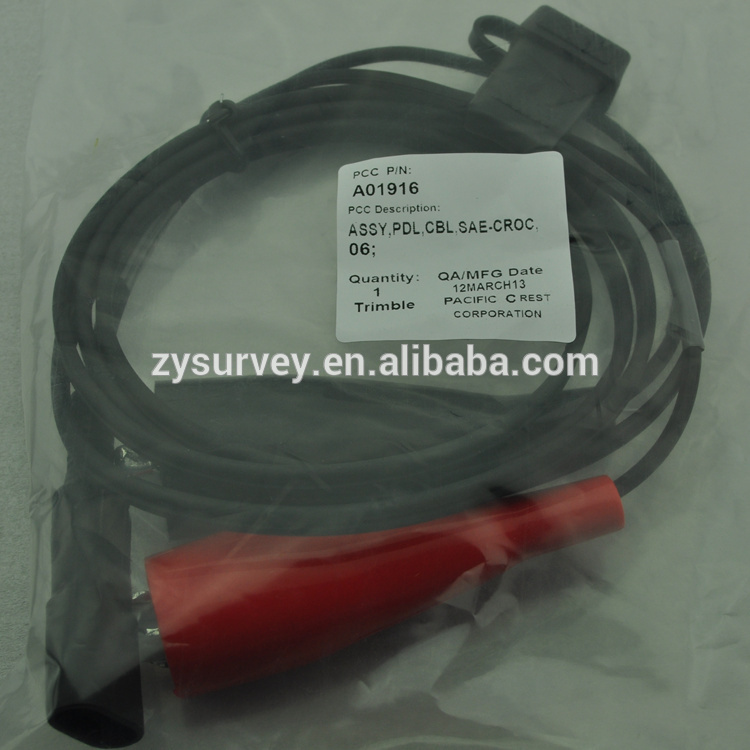 電源ケーブルa01916pdlワニ口クリップ付測量器トリンブルのために使用され-計測ケーブル問屋・仕入れ・卸・卸売り