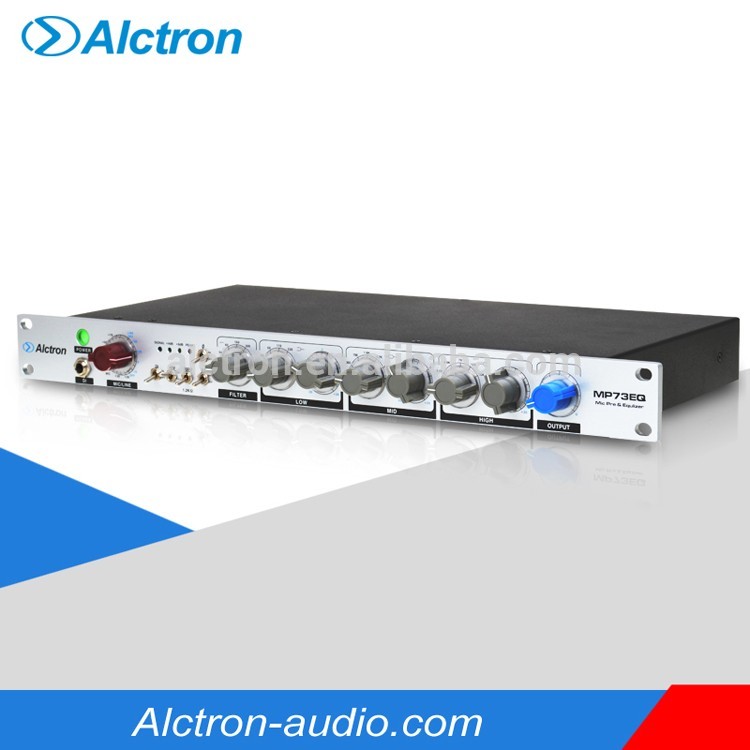 Alctron MP73EQ ハイエンド マイク/楽器プリアンプ と イコライザー 、 プロ マイク/ライン プリアンプ 、 マイクプリアンプ と eq-問屋・仕入れ・卸・卸売り
