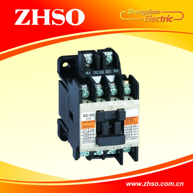 Sc- 0,zssc- 03ac3高品質のacコンタクタコンタクタ中国製-接触器問屋・仕入れ・卸・卸売り