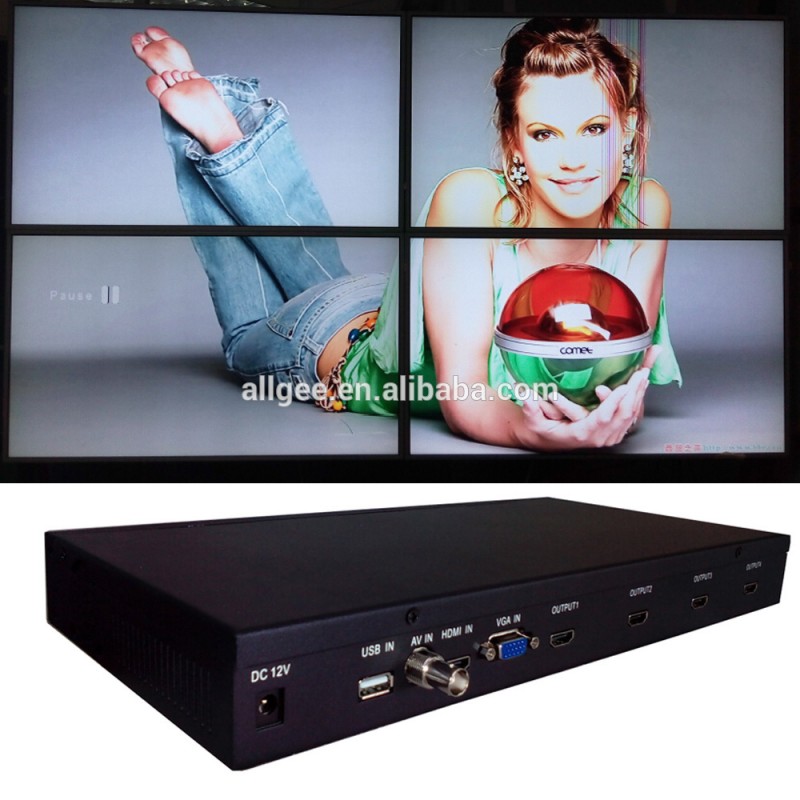 Hdmi出力2 × 2 hdmiビデオウォールプロセッサ-専門家オーディオ、ビデオ、および照明問屋・仕入れ・卸・卸売り