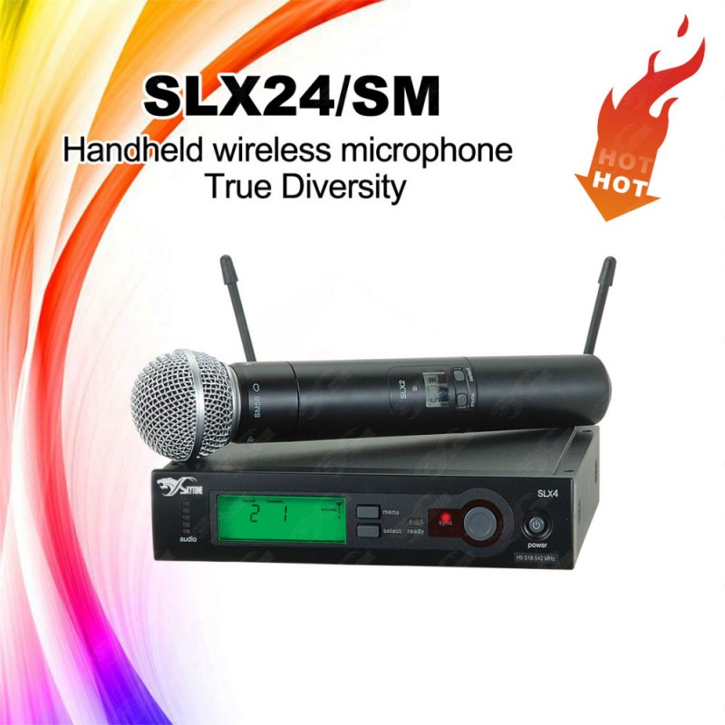 Slx24 uhf ダイナミック ワイヤレス マイク sm-専門家オーディオ、ビデオ、および照明問屋・仕入れ・卸・卸売り