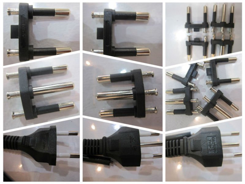 Brazilplugs4.8mm4.0ミリメートル中空ピンインサート-電源コード、エクステンションコード問屋・仕入れ・卸・卸売り