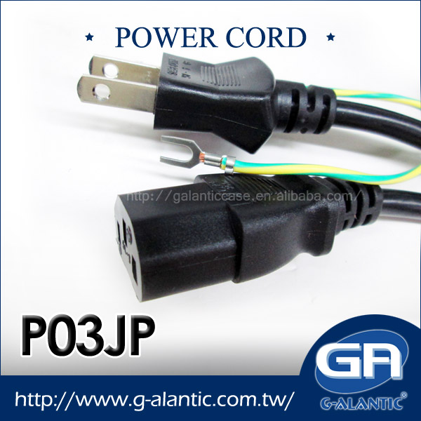 P03jp- 日本の標準電源コード-電源コード、エクステンションコード問屋・仕入れ・卸・卸売り
