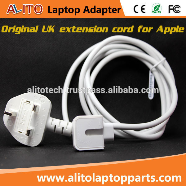 正規品パワー延長コード英国/私達/eu/auプラグ1.8メートルボレックスアップルのmacbook用ケーブル-電源コード、エクステンションコード問屋・仕入れ・卸・卸売り