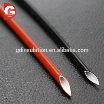 茶色6mm4kvシリコーンのガラス繊維のスリーブ-絶縁材、エレメント問屋・仕入れ・卸・卸売り