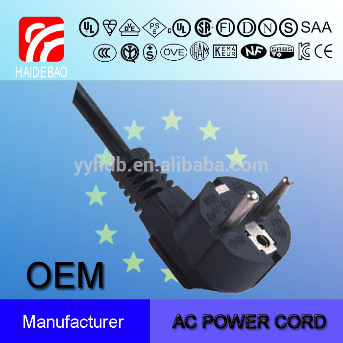 3 ピン欧州規格vde 16a電気schuko プラグ-電源コード、エクステンションコード問屋・仕入れ・卸・卸売り