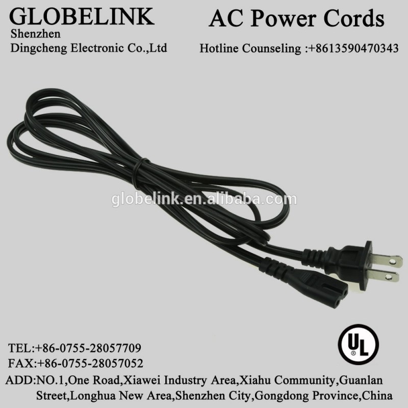 Ul2spt-118awg-2cファックスピンのac電源コード電源プラグ-電源コード、エクステンションコード問屋・仕入れ・卸・卸売り