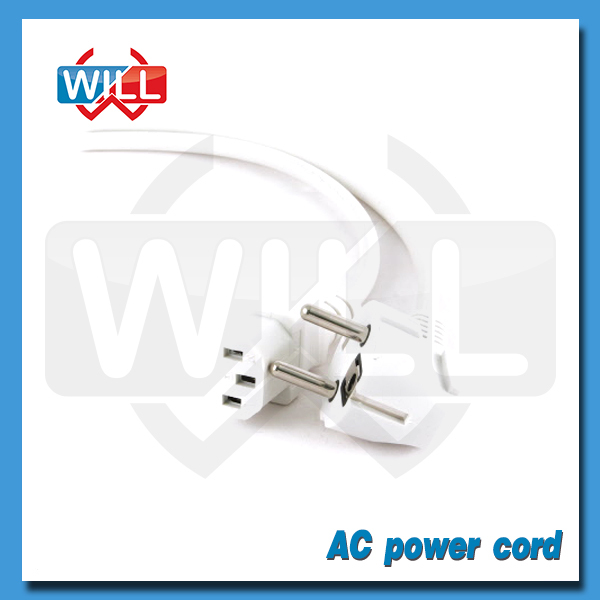 Vde rohs pvcジャケットホワイトヨーロッパ電源延長コード-電源コード、エクステンションコード問屋・仕入れ・卸・卸売り