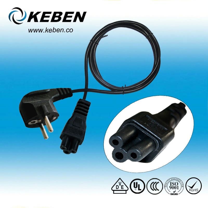 Eu/europe/ヨーロッパの3ピンの電源コード付きのc13電気プラグ-電源コード、エクステンションコード問屋・仕入れ・卸・卸売り