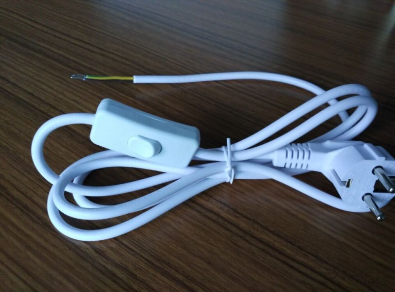 vde3ピンヨーロッパce標準のac電源スイッチ付コード-電源コード、エクステンションコード問屋・仕入れ・卸・卸売り