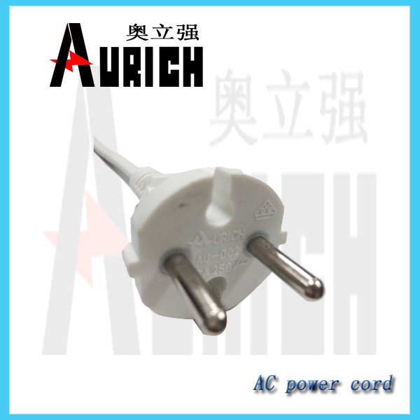 Eu標準vde フレンチ プラグ挿入電源コード プラグ 、塩ランプ電源コード 、 ac電源コード用テレビ-問屋・仕入れ・卸・卸売り