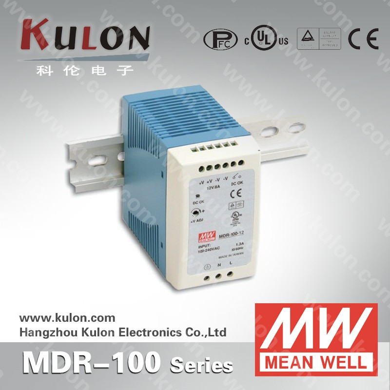 Meanwell dr-100ワット12ボルトdinレールマウントスイッチdinレール電源-ブレーカー問屋・仕入れ・卸・卸売り