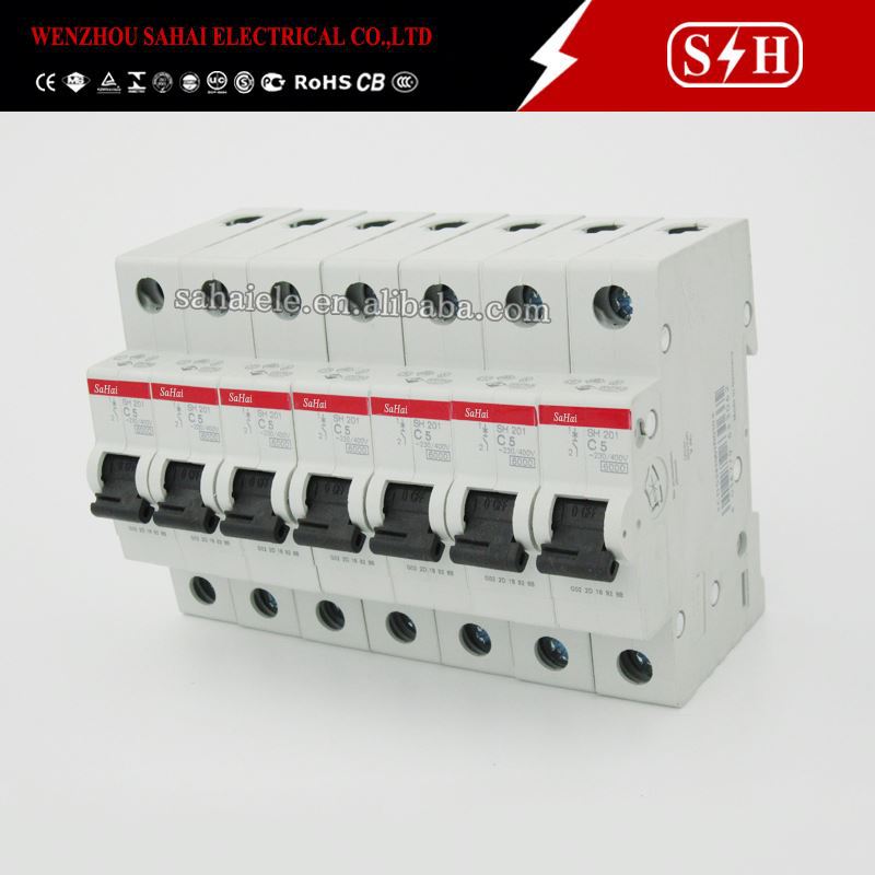 新しいdin- レール取付けip65電気125adc2極回路ブレーカー、 電気回路ブレーカーパネル-ブレーカー問屋・仕入れ・卸・卸売り