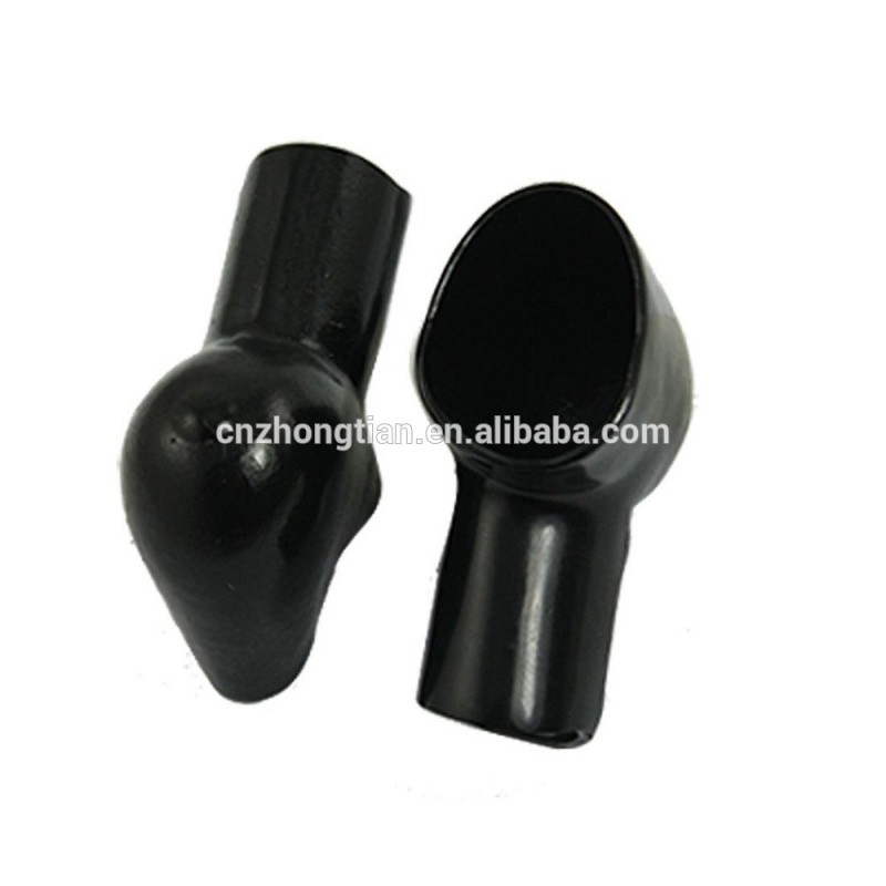 軟質プラスチック製のバッテリー端子喫煙パイプスタイルブーツ袖黒い色-ケーブルエンドキャップ問屋・仕入れ・卸・卸売り