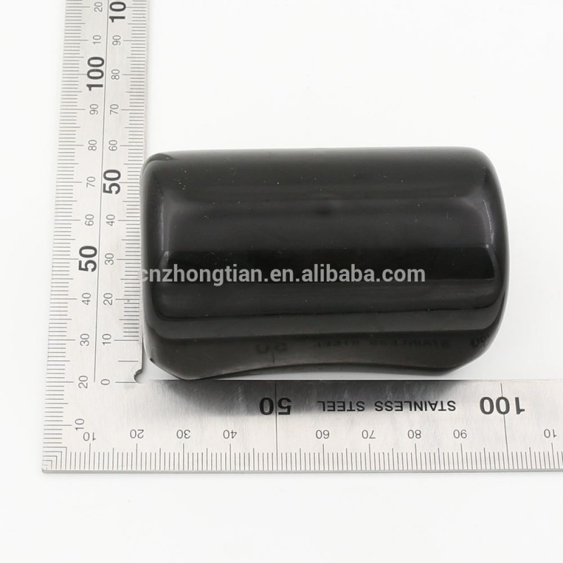 黒柔らかいプラスチックのバッテリー端子絶縁カバーブーツリーチを持つrohs指令、 ul-ケーブルエンドキャップ問屋・仕入れ・卸・卸売り