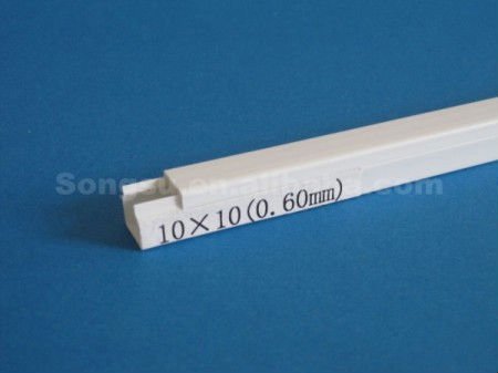 軽量pvcチャネル、 pvcケーブルチャンネル10x10mm-配線ダクト問屋・仕入れ・卸・卸売り