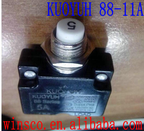 88-11A白いボタン100% kuoyuh回路ブレーカ88シリーズ11a-ブレーカー問屋・仕入れ・卸・卸売り
