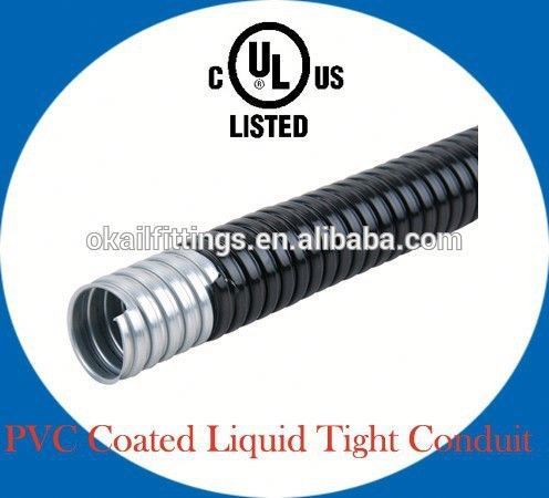 Jsh3/8タイプ『 〜4" 電磁鋼板pvcコーティングされたgiフレキシブルコンジット-配線ダクト問屋・仕入れ・卸・卸売り