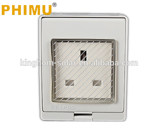 Ip55 13a英国タイプ屋外壁スイッチとソケットFML-S tuv。ceの承認-壁スイッチ問屋・仕入れ・卸・卸売り