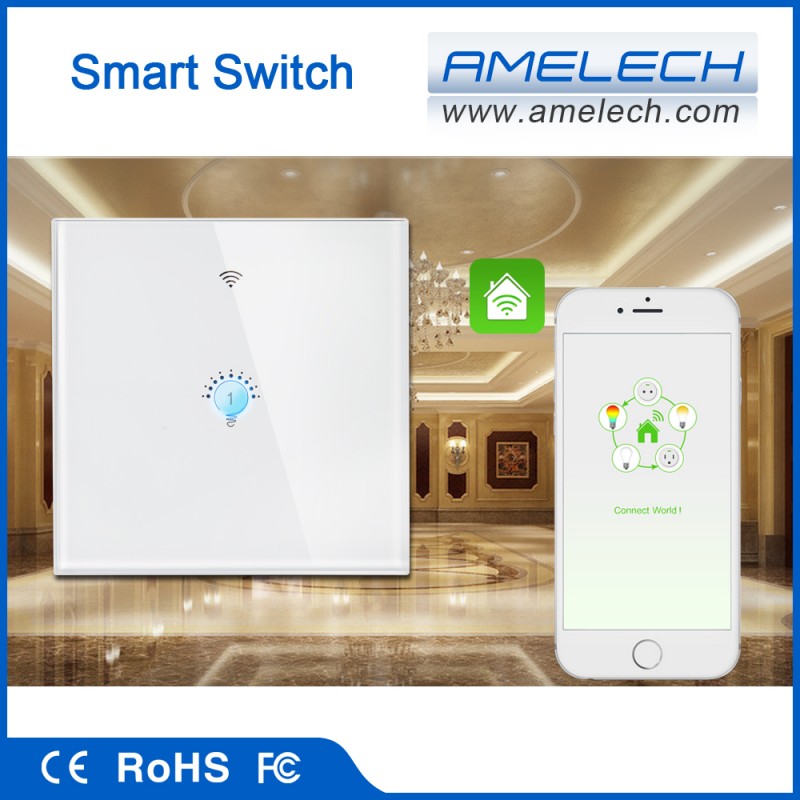 110ボルト220ボルト1 2 3ギャングスマートホーム電話wifi制御壁ライトスイッチ-壁スイッチ問屋・仕入れ・卸・卸売り