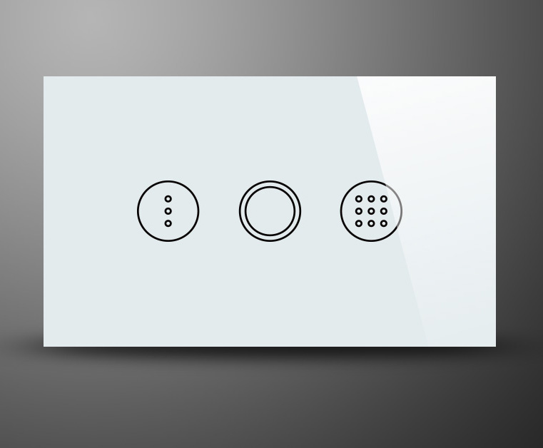ワイヤレスリモコンタイマースイッチ米国標準ガラスパネルライトスイッチでブルーledバックライトac110-240v-壁スイッチ問屋・仕入れ・卸・卸売り