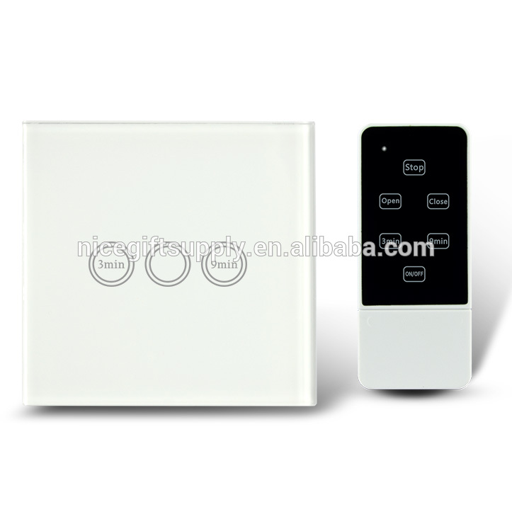 Fcc ce rohs時間遅延ティマー壁スイッチスマートホームオートメーションタッチスイッチ付きledインジケータホワイトクリスタルガラスパネル-壁スイッチ問屋・仕入れ・卸・卸売り