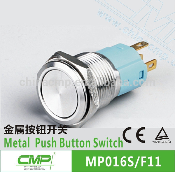 cmp16mmのステンレスまたは銅1no1ncリセットスイッチ高品質のプッシュボタン-押しボタンスイッチ問屋・仕入れ・卸・卸売り