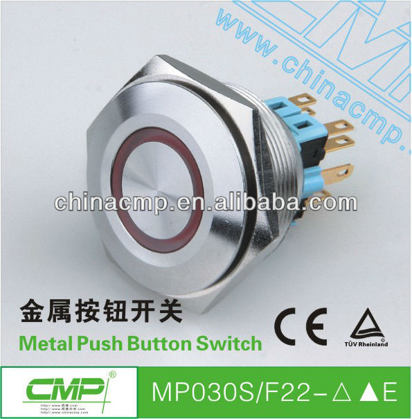 Mp028s/f22z-ecmp12ボルトledプッシュボタンスイッチ( 防水プッシュボタンスイッチ)、 パネルマウント付き-押しボタンスイッチ問屋・仕入れ・卸・卸売り