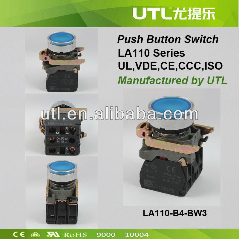 La110-b4-bw33-b512v電気プッシュボタンロータリースイッチ-押しボタンスイッチ問屋・仕入れ・卸・卸売り