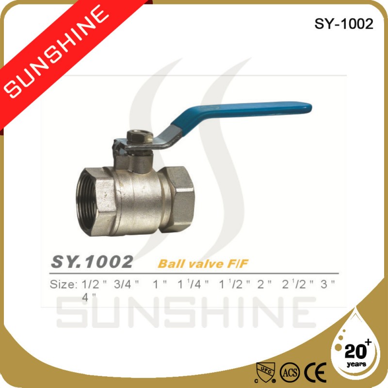 SY-1002 ce認証高品質真鍮ボールバルブ-バルブ問屋・仕入れ・卸・卸売り