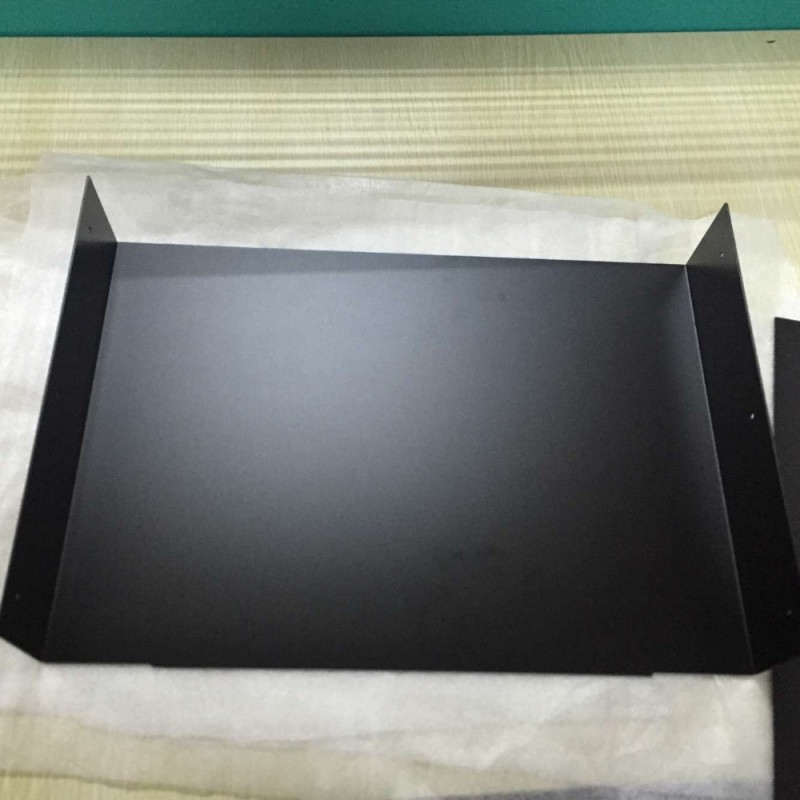ベースプレート板金加工黒陽極酸化部品-鋳型、金型問屋・仕入れ・卸・卸売り